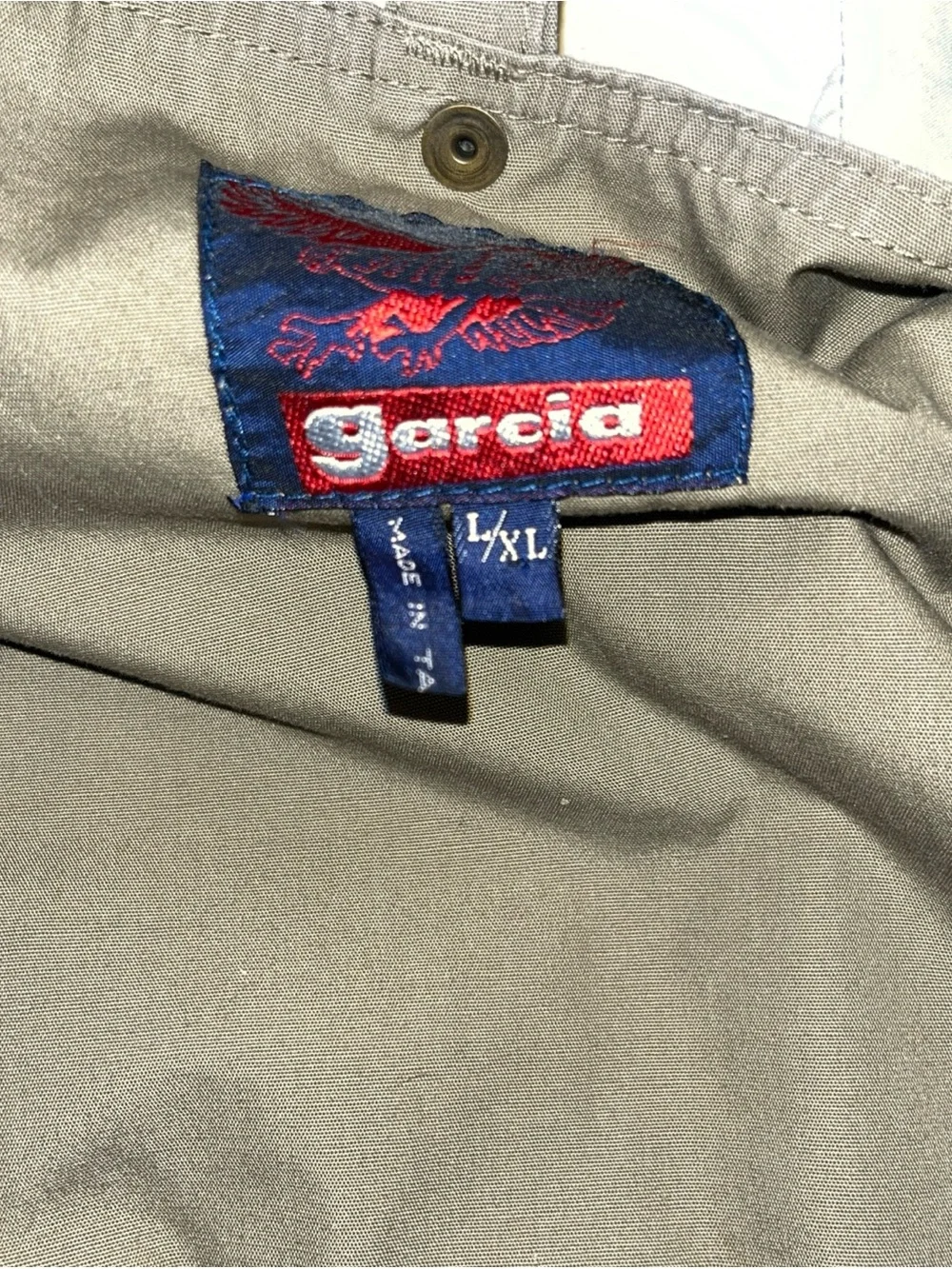 Garcia Men's khaki vintage fishing Utility Vest with Multiple Pockets